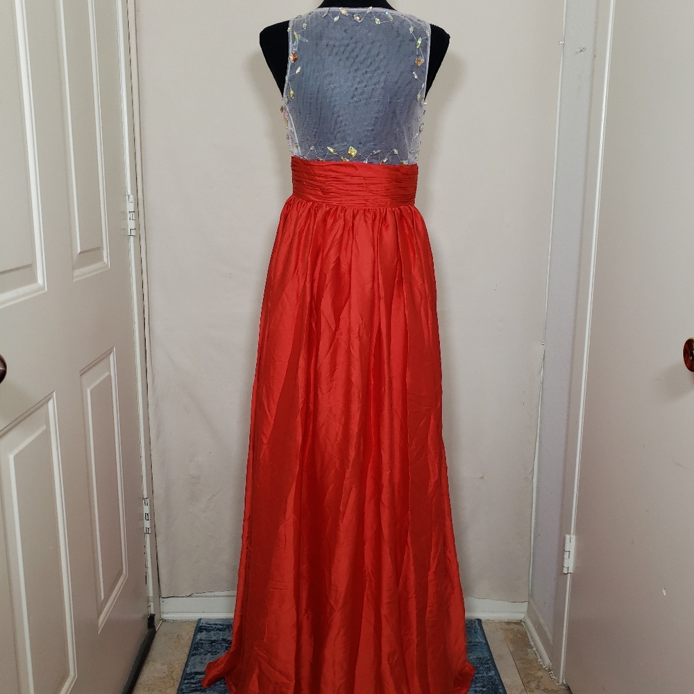 Sparkly Red Women's Dress - Picture 11 of 17